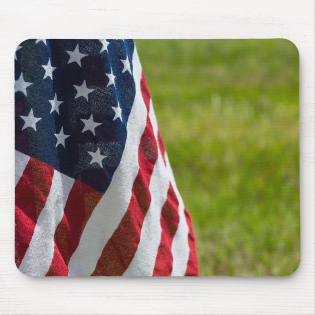 Old Glory Mouse Pad (Front)
