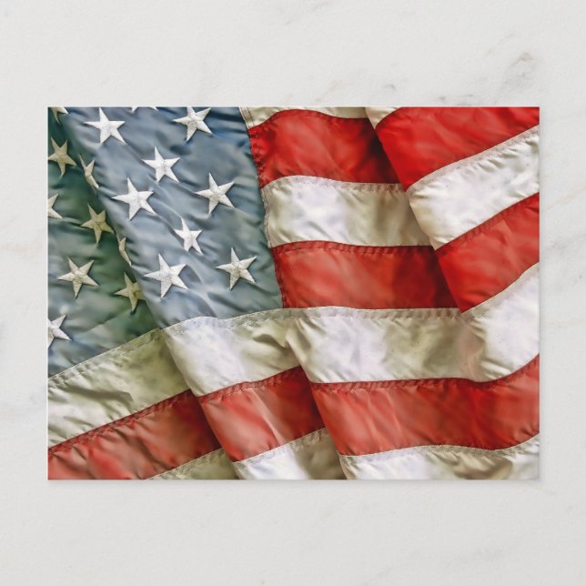 Old Glory Postcard (Front)