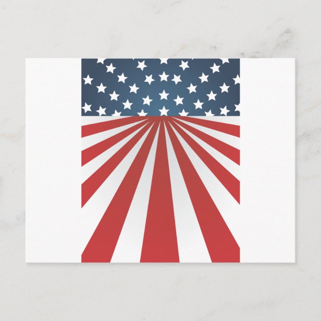 old glory postcard (Front)