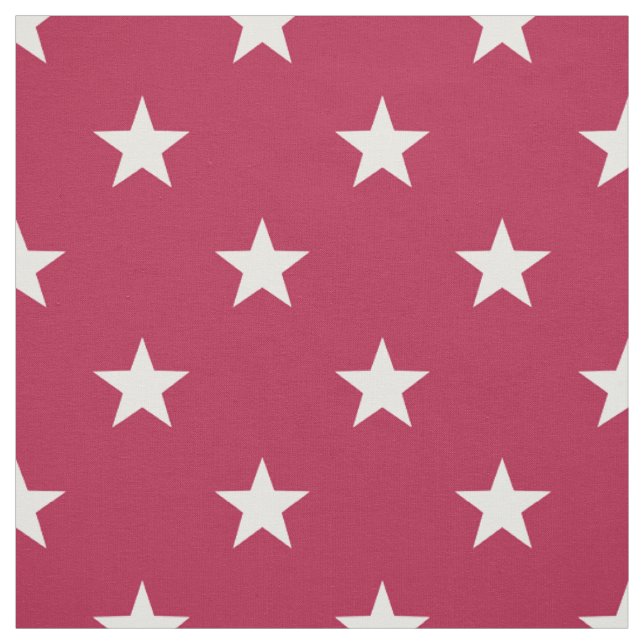 Old Glory Red White Stars (large scale) Fabric (Swatch)