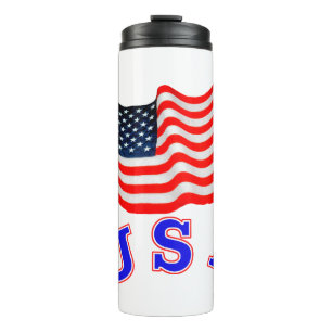 Old Glory Thermal Tumbler