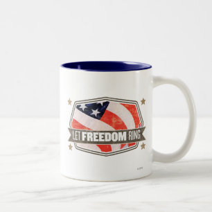 Old Glory Two-Tone Coffee Mug