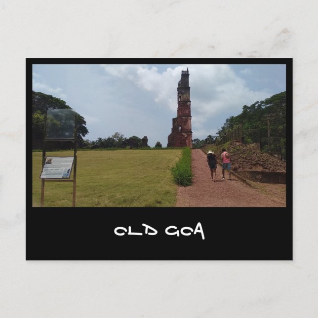 Old Goa (India) Postcard (Front)