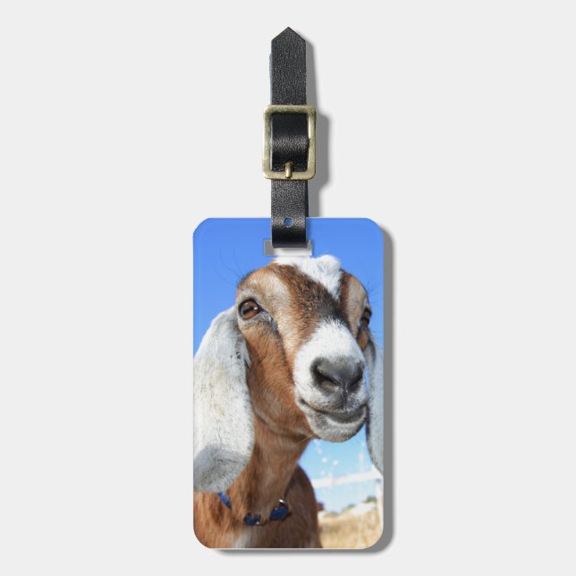 Old Goat Club Luggage Tag (Front Vertical)
