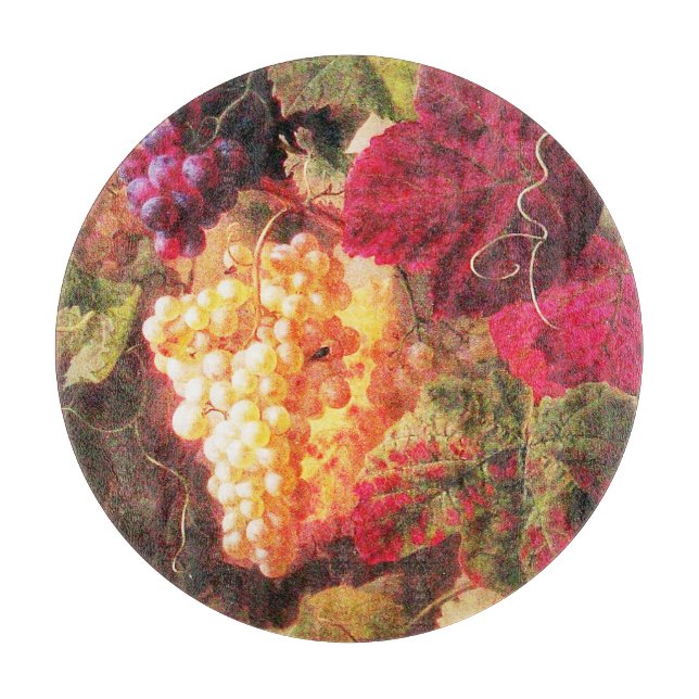 OLD GRAPE VINEYARD WINE TASTING PARTY CUTTING BOARD (Front)