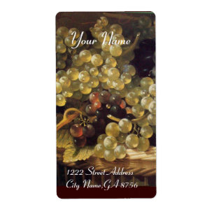 OLD GRAPE VINEYARD WINE TASTING PARTY LABELS