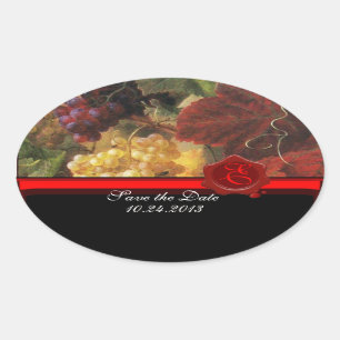 OLD GRAPE VINEYARD WINE TASTING PARTY,RED WAX SEAL