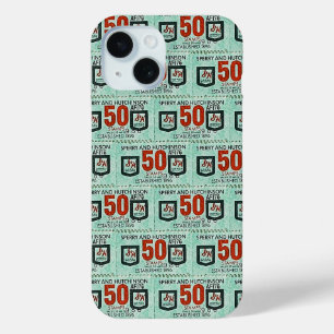 Old Green Stamps iPhone 15 Case