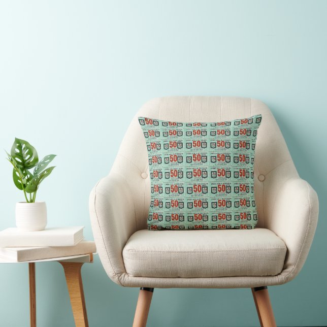 Old Green Stamps Cushion (Chair)