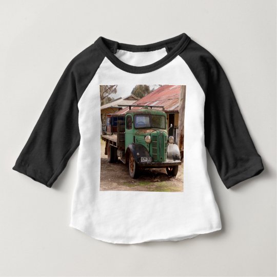 Old green truck baby T-Shirt
