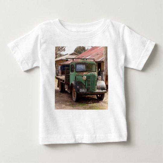Old green truck baby T-Shirt