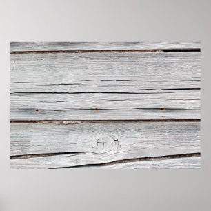 Old grey wooden plank wall textureabstract,backgro poster