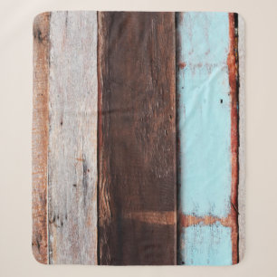 Old grey wooden wallsabstract, ,black,blank,board, sherpa blanket