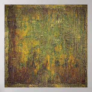 Old grunge background or aged shabby texture with  poster