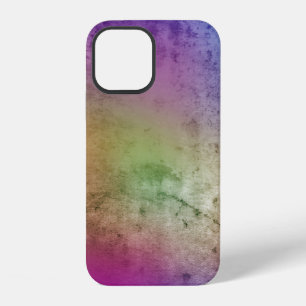 Old grunge colour wall backgroundabstract, ancient iPhone 12 case