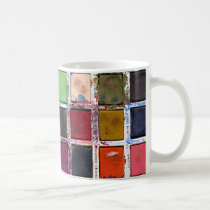 Old Grunge Paints Coffee Mug