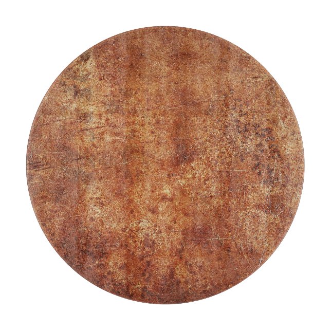Old Grunge Rustic Metal Texture Cutting Board (Front)