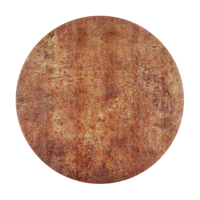 Old Grunge Rustic Metal Texture Cutting Board (Front)