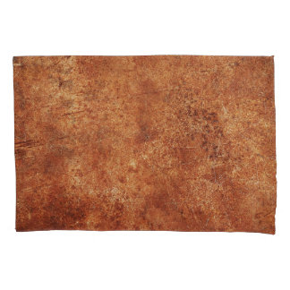 Old Grunge Rustic Metal Texture Pillowcase
