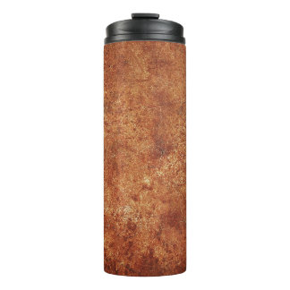 Old Grunge Rustic Metal Texture Thermal Tumbler
