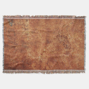 Old Grunge Rustic Metal Texture Throw Blanket