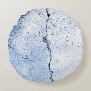 Old grunge wall textureabstract, ancient, antique, round cushion