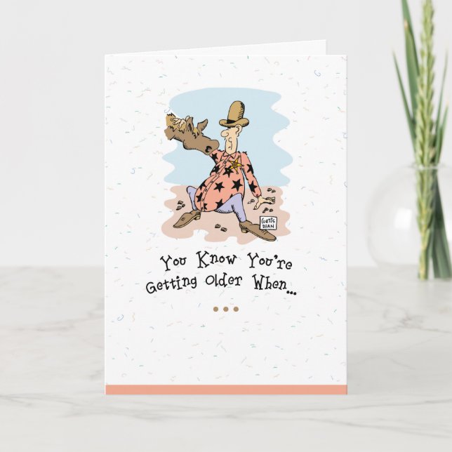 Old Guy Birthday Card (Front)