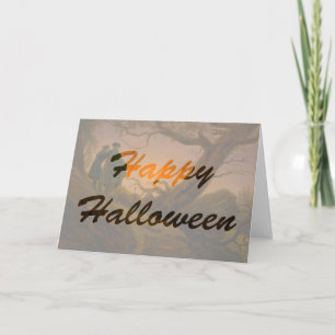 Old Halloween Card