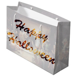 Old Halloween Large Gift Bag