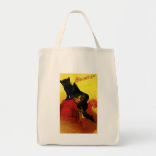 Old Halloween Witch Tote Bag