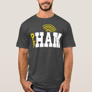 Old Ham Radio T-Shirt