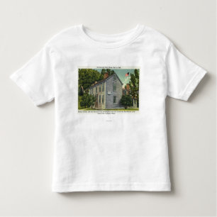 Old Hancock Clark House View, Paul Revere Rode B Toddler T-Shirt