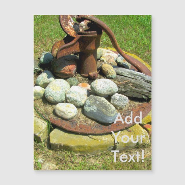 Old Hand Pump Well (Front)