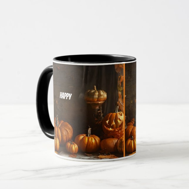 Old Happy Halloween Home Collection Mug (Front Left)