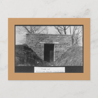 Old Harrison Tomb postcard