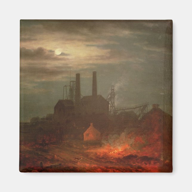 Old Hetton Colliery, Newcastle Magnet (Front)