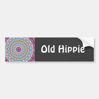 Old Hippie Bumper Sticker