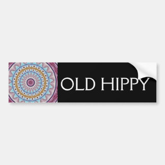 OLD HIPPY BUMPER STICKER