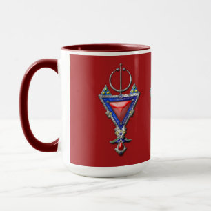 old historical pendant berber jewellery tribal sig mug