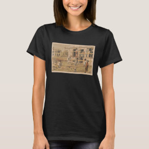 Old House Carpentry Illustration 1874 T-Shirt