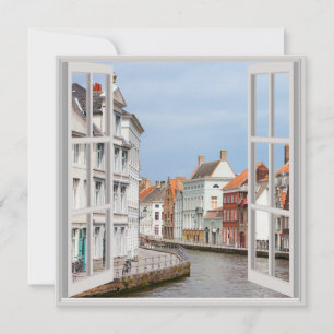 Old houses in Bruges. Belgium