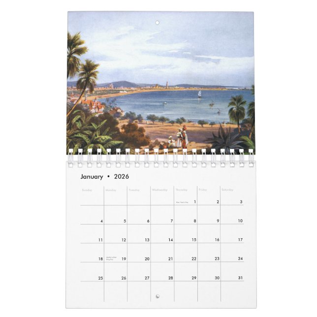 Old India Calendar (Jan 2026)