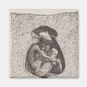 Old Indian cemetery Magnet