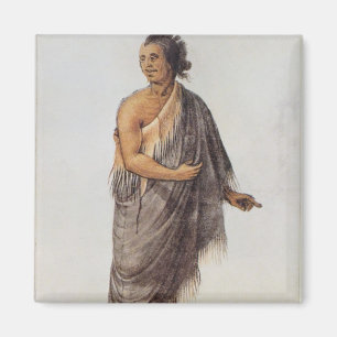 Old Indian Man Magnet