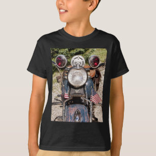 old Indian Police Motorcycle T-Shirt