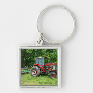 Old International Tractor Key Ring