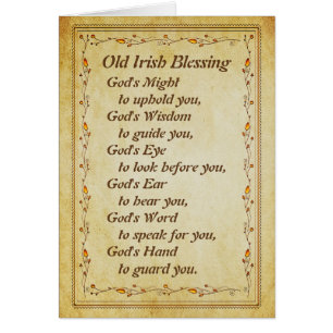 Old Irish Blessing, God's Wisdom to Guide You