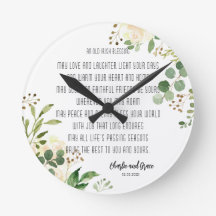 Old Irish Blessing & Wedding Greenery