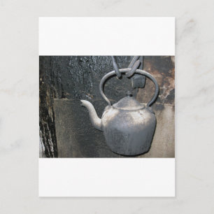 Old Irish Kettle Postcard