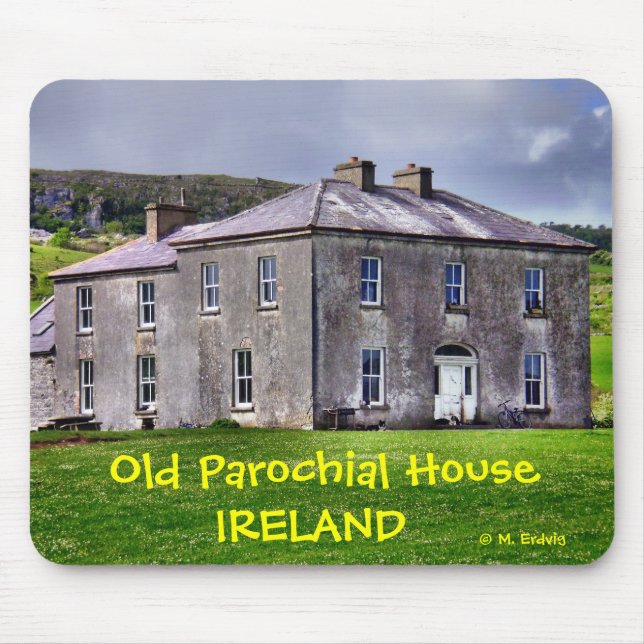 Old Irish Parochial House Mousepad (Front)